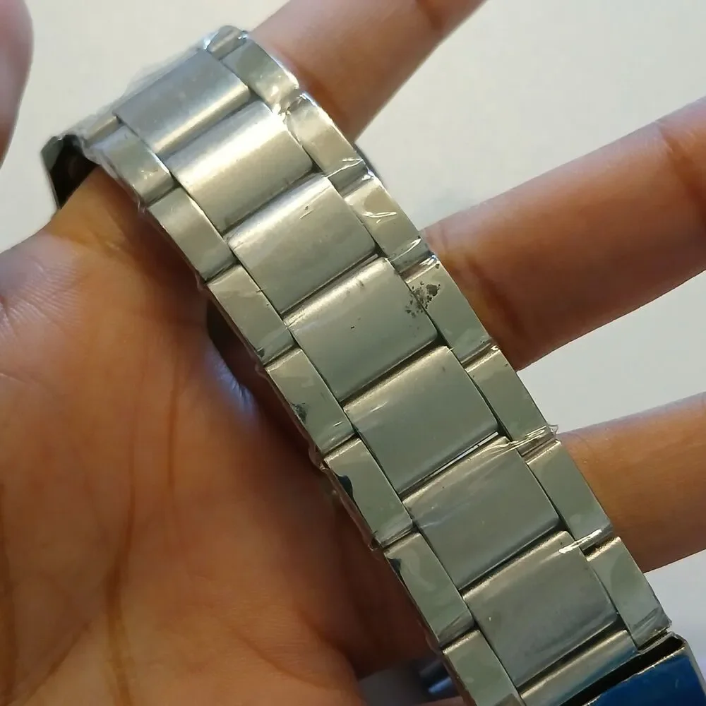 Jones New York Men's Watch Black Dial Silver Tone Bracelet JNYW2419M 41mm